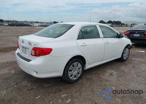 2010 Toyota Corolla Le из США, поврежденный, VIN 1NXBU4EE0AZ378186